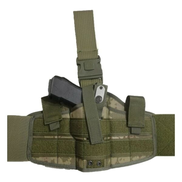 Ahtapot Bacak Kılıfı Lastik Cırtlı TSK Rengi