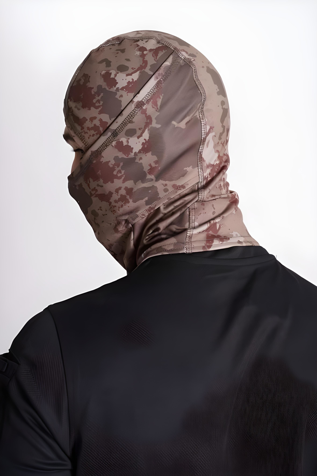 Polarlı Su Ve Rüzgar Geçirmez Balaclava Kar Maskesi TSK Renk