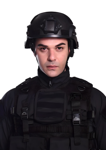 Tactical Airsoft Koruyucu Kask Kulak Korumalı