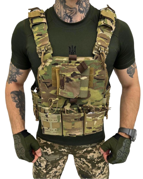 Askeri Hücum Yeleği Multicam Desen