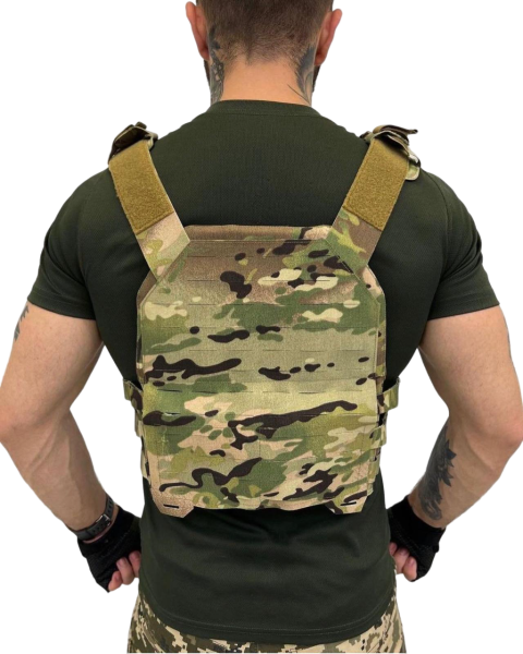 Askeri Hücum Yeleği Multicam Desen