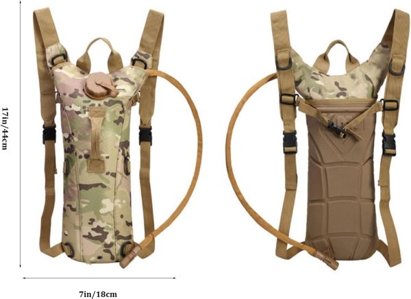 Multicam Desen Askeri Suluk 3 Lt Kapasiteli