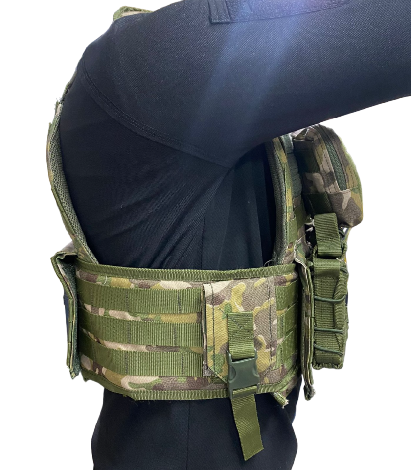 Attack Tactical Modüler Hücum Yeleği – MOLLE Sistemli, Ayarlanabilir ve Dayanıklı