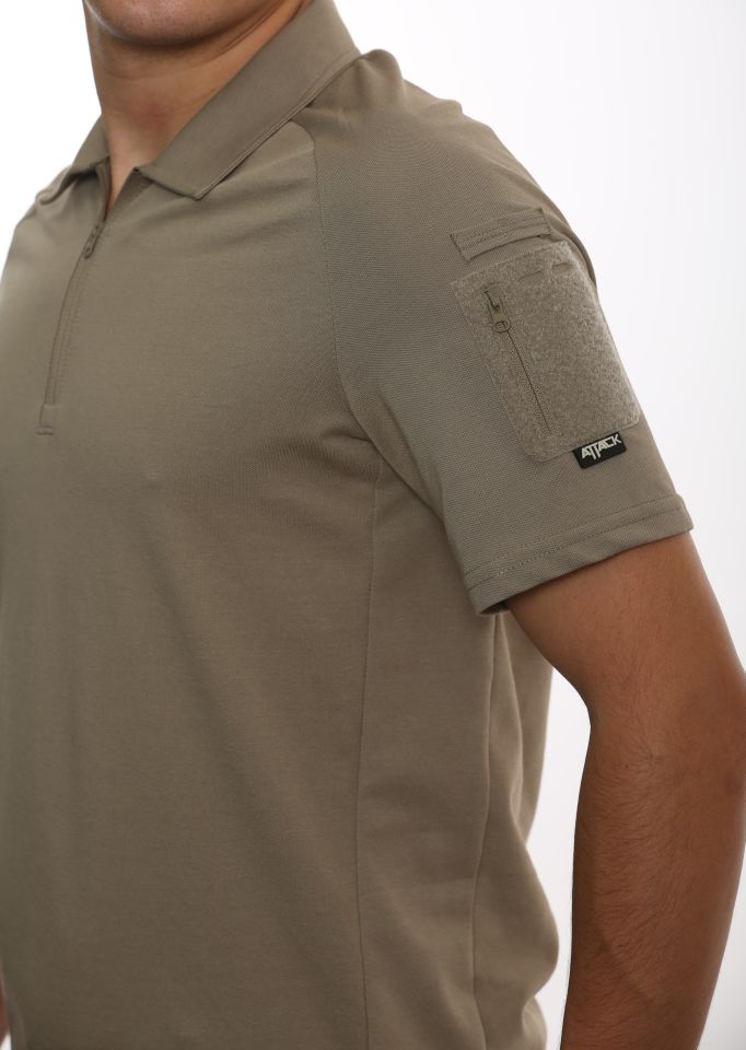 Attack Tactical Taktik Tişört 602 Bej