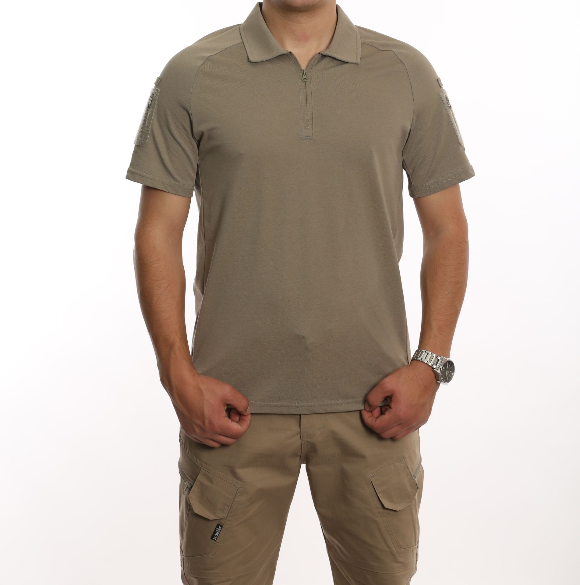 Attack Tactical Taktik Tişört 602 Bej