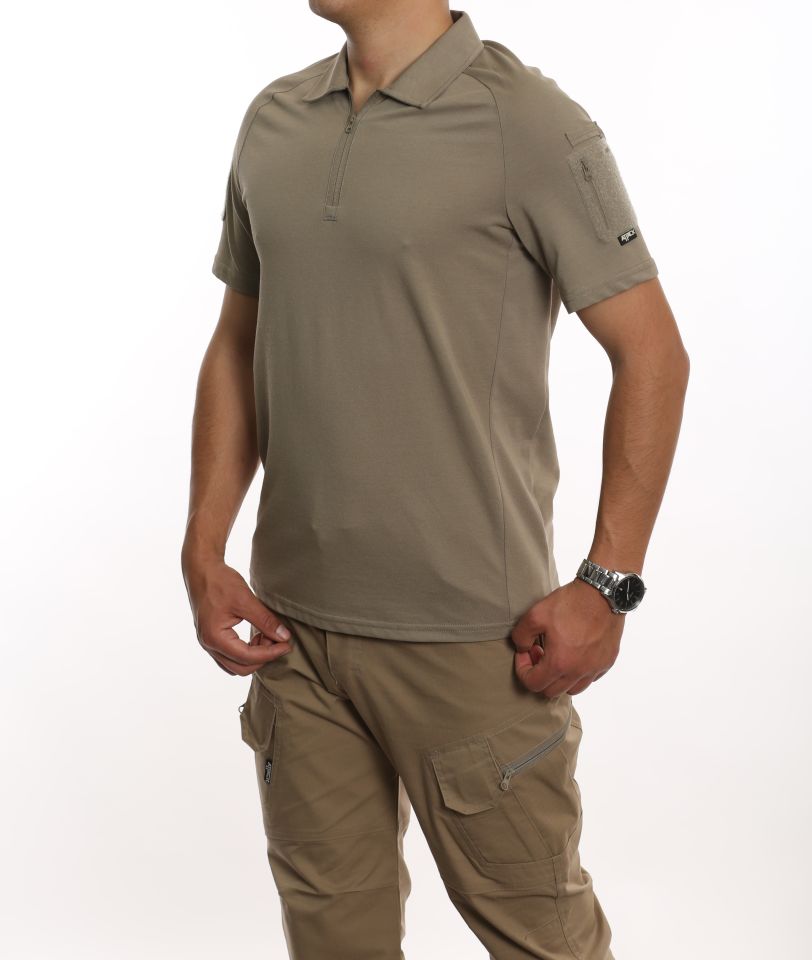 Attack Tactical Taktik Tişört 602 Bej