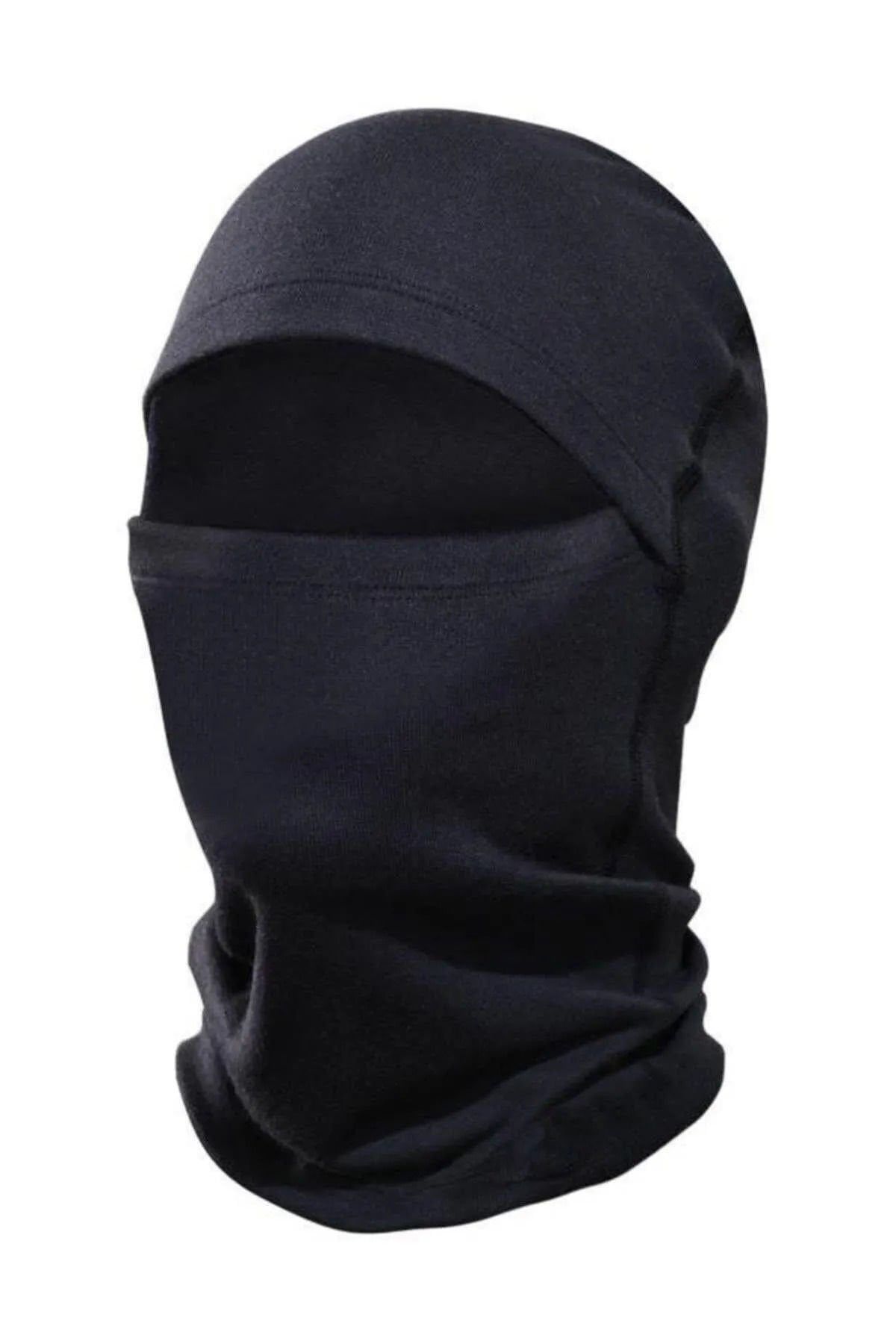 Attack Siyah Taktik Balaklava – Kışlık Askeri & Outdoor Maske