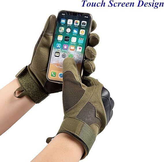 Attack Siyah Taktik Uzun Eldiven – Darbeye Dayanıklı Knuckle Koruma & Kaymaz Avuç İçi