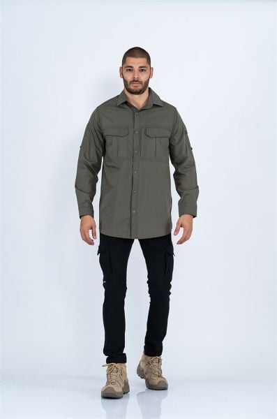 Haki Outdoor Tactical Gömlek