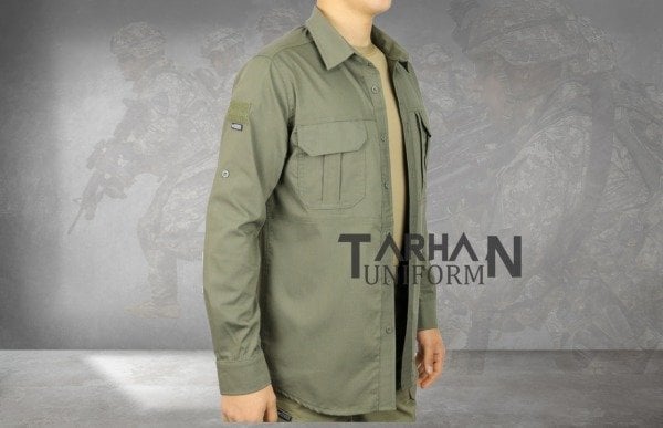 Haki Tactical Askeri Gömlek, Outdoor Taktik Gömlek