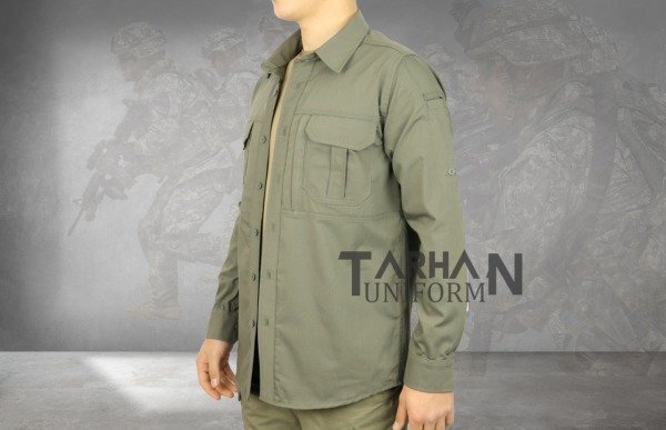 Haki Tactical Askeri Gömlek, Outdoor Taktik Gömlek