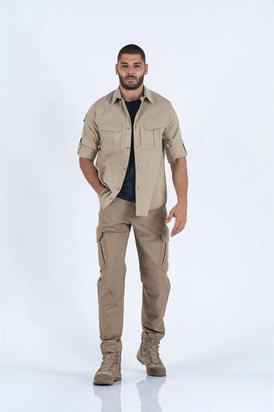 Outdoor Tactical Gömlek Bej