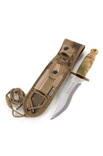 Komando Bıçağı Kamuflaj Kabza