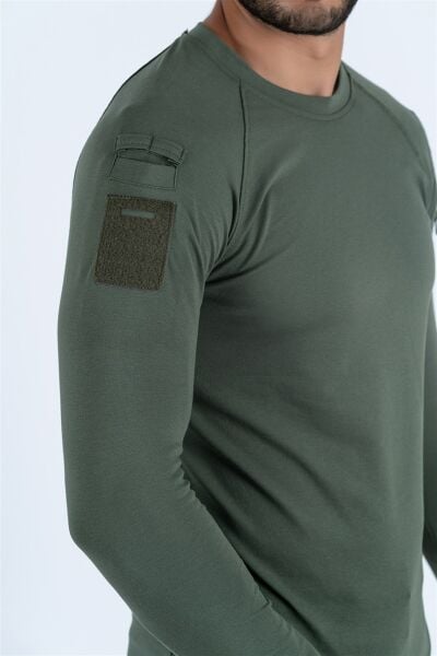 Tactical T-Shirt Pike Uzun Kol, HAKİ-CMB-PIKE-UK-801-001