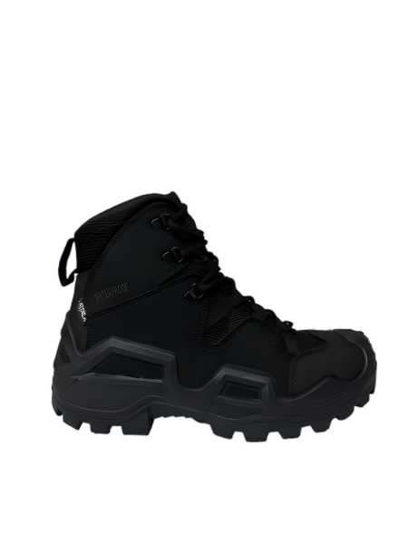 Siyah Renk Su Geçirmez Askeri Bot