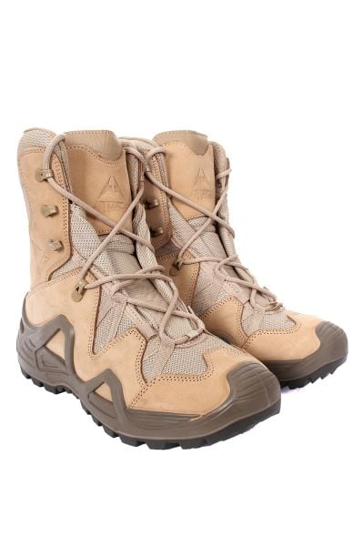 Attack Bej Askeri Taktik Uzun Bot – Nefes Alabilir, Kaymaz Tabanlı Outdoor Bot