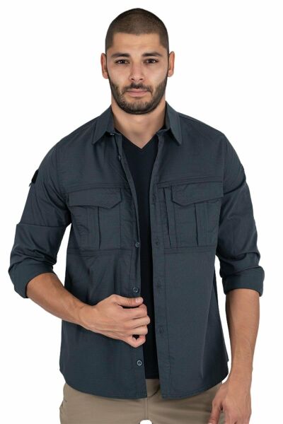 Antrasit Tactical Outdoor Gömlek, Taktik Gömlek