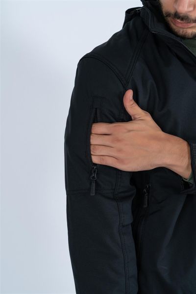 Softshell Mont Siyah Tactical